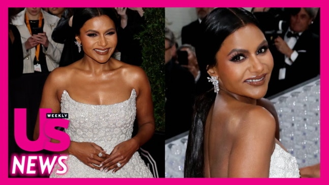 Mindy Kaling continues to show off weight loss in purple dress at White  House