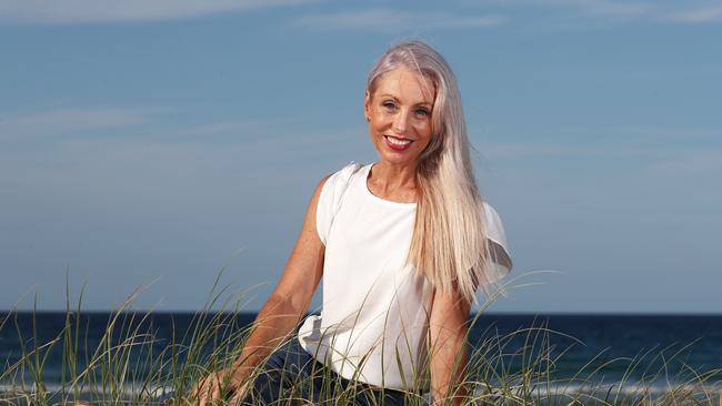 Melissa McGuiness is a finalist in The Gold Coast Bulletin's Women of the Year Angels Among Us category pictured at Tugun. Photograph : Jason O'Brien