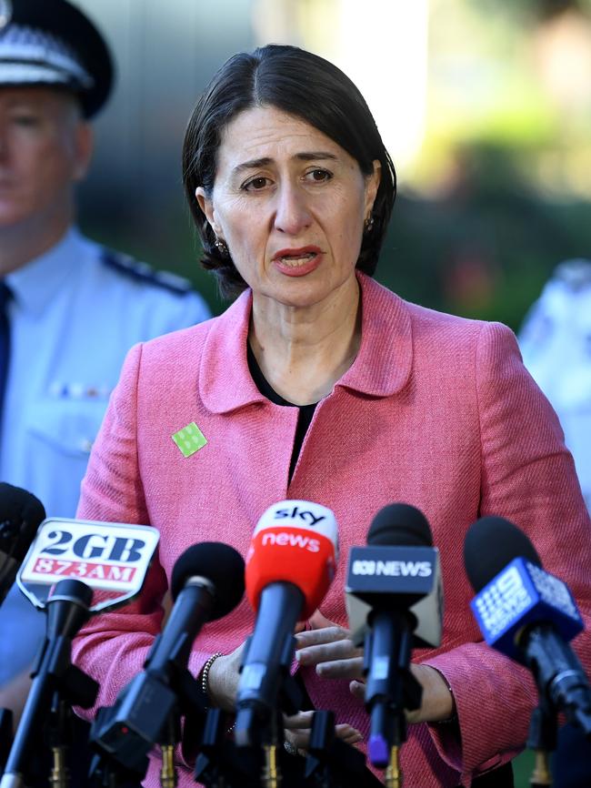 NSW Premier Gladys Berejiklian. Picture: AAP