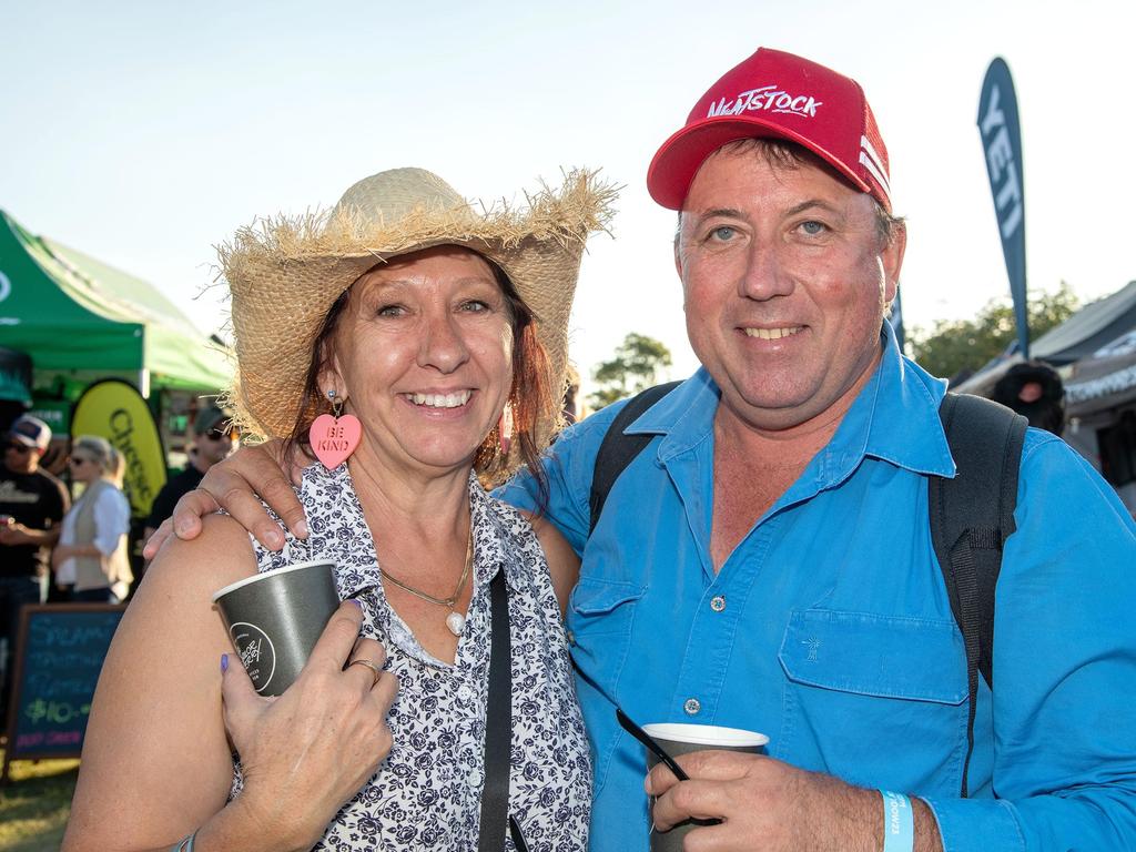 Anni Colbran and Don Sudholz. Meatstock at the Toowoomba Showgrounds. April 15th, 2023