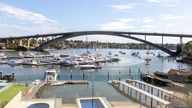 Gladesville Bridge Marina is on a narrow stretch of Parramatta River. Picture: Jordan Shields