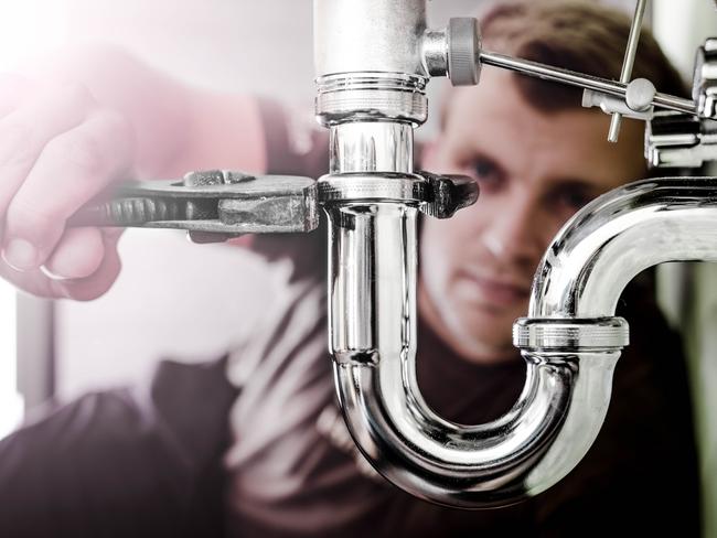 Plumbers have been busy undertaking maintenance while people work from home.