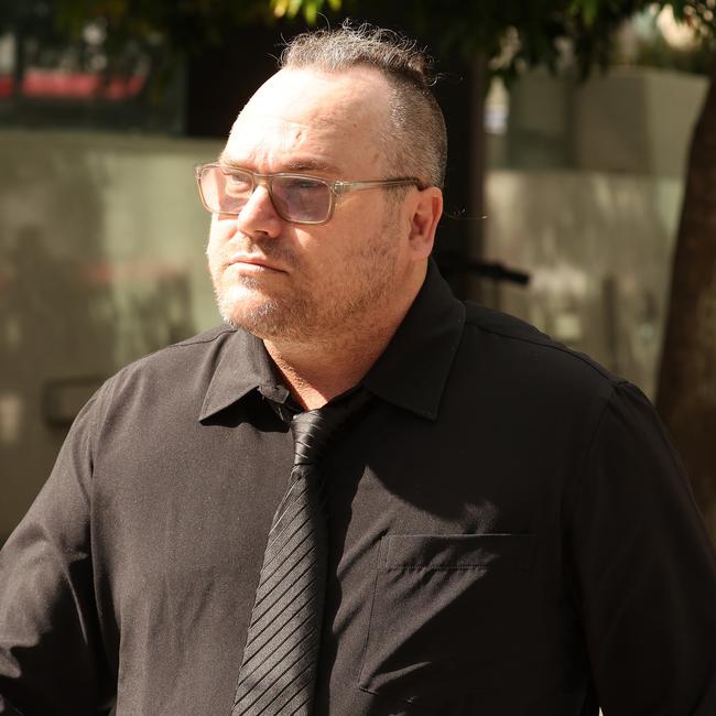 The father of the children, James McLeod at the Coroner’s Court, Brisbane. Picture: Liam Kidston