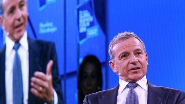 Disney had its ‘eyes wide open’ on streaming, says Disney CEO Bob Iger. Picture: AFP