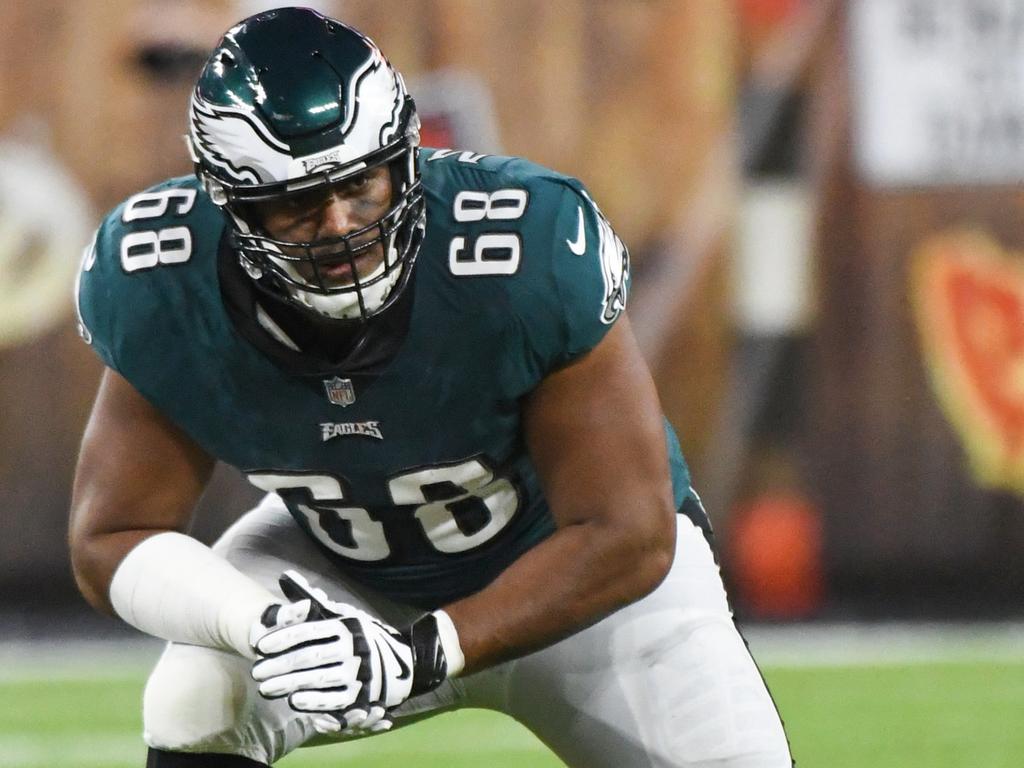 Philadelphia Eagles place OL Jordan Mailata on injured reserve, promote LB  B.J. Bello from practice squad 