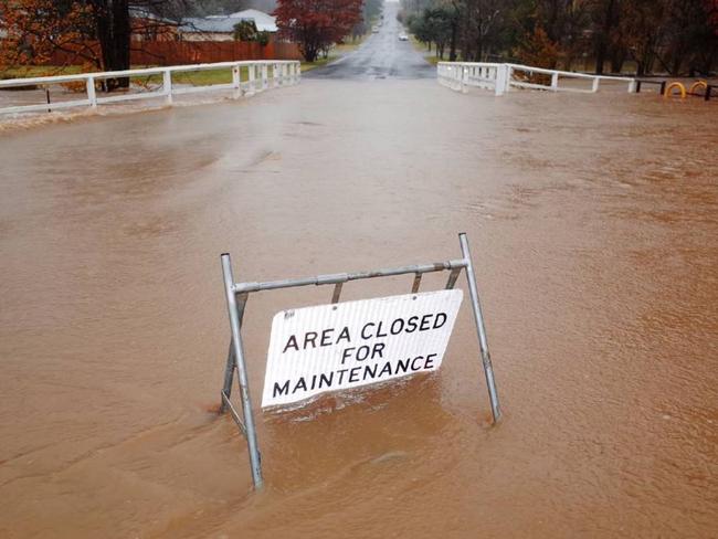 The signs drivers are continuing to ignore despite police and emergency services saying driving through flood waters is a life or death decision. Picture: Twitter