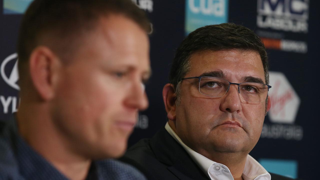 Carlton president Mark LoGiudice wants in. Pic: Michael Klein.