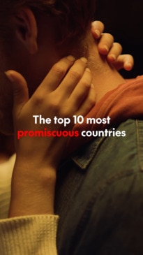 The top 10 most promiscuous countries