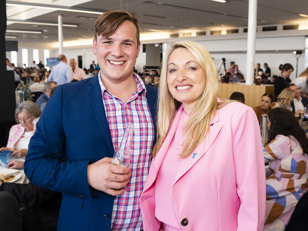 Neill Wagner and Francesca La Spina at It's a Bloke Thing 2022 at Wellcamp Airport, Friday, September 9, 2022. Picture: Kevin Farmer