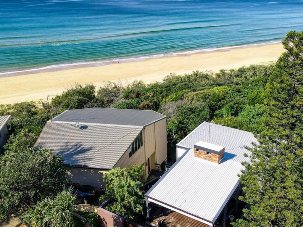 Therese Rein bought this beachfront cottage which has DA approved for a new architectural residence in Noosa for $6.75m