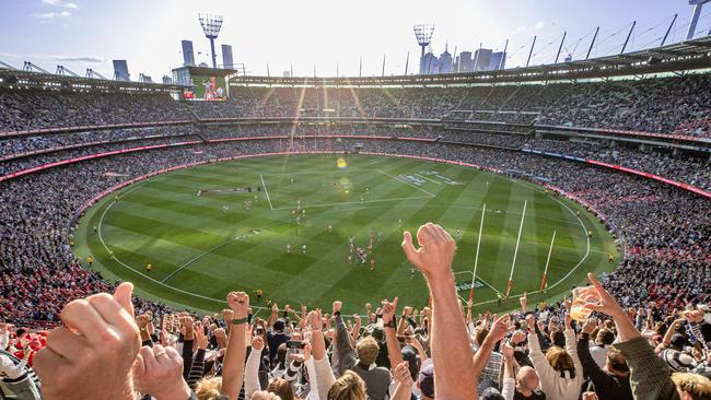 The 2023 AFL grand final will be a daytime event. Picture: Jason Edwards