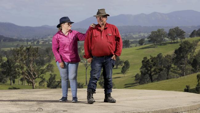 Wandella resident Graeme Freedman (right) says government can do more to help ease the housing crisis. Picture: Sean Davey.