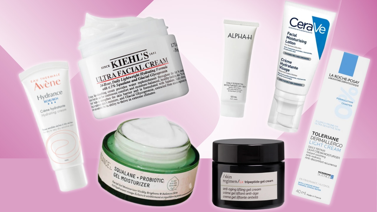 The best moisturisers for sensitive skin. Picture: news.com.au/checkout