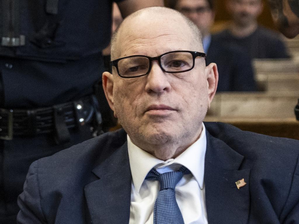 Harvey Weinstein, appears at Manhattan Criminal Court on April 9, 2025, in New York. Picture: AP/Eduardo Munoz Alvarez, Pool
