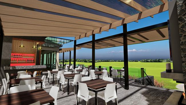 A restaurant with alfresco bar planned as part of a major, multi-million dollar upgrade of the McCracken Country Club at Victor Harbor.