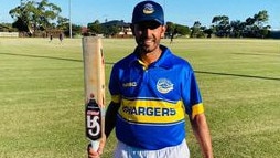 Babur Nadeem smashed 188 for Chargers.