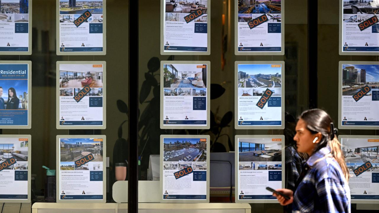 Australia is at particular risk of home loan defaults. Picture: William West/AFP