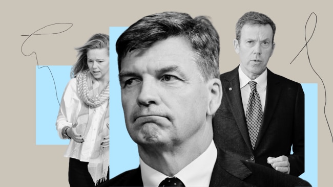 A potential unity ticket has emerged that would see shadow treasurer Angus Taylor installed as leader and shadow immigration minister Dan Tehan as his deputy.