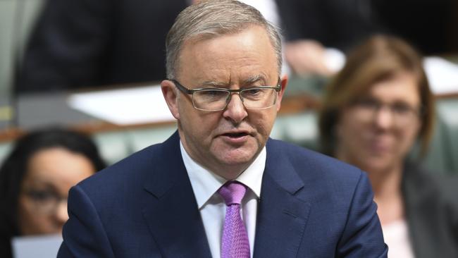 Australian Opposition Leader Anthony Albanese has moved to boot Setka from the Labor party. Picture: AAP Image/Lukas Coch