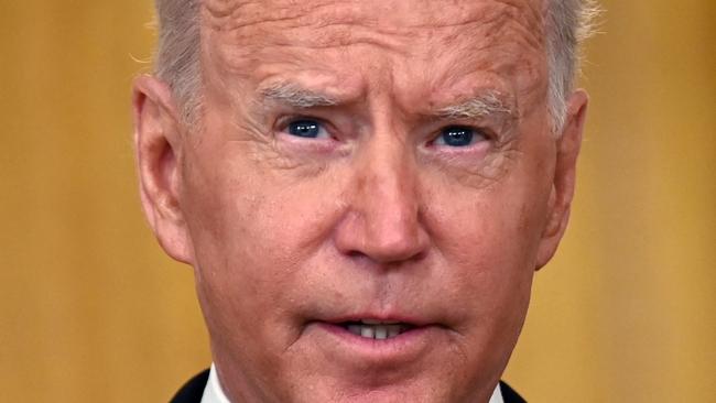 China claims the Biden Administration will desert Taiwan like it did Afghanistan. Picture: Jim Watson/AFP