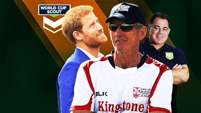 World Cup Scout featuring Wayne Bennett and Prince Harry.