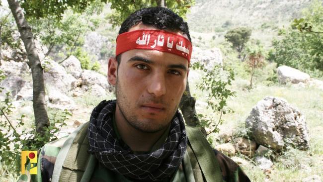 A memorial service has been organised to farewell Hezbollah fighters, including Ali Machmad Marmar.