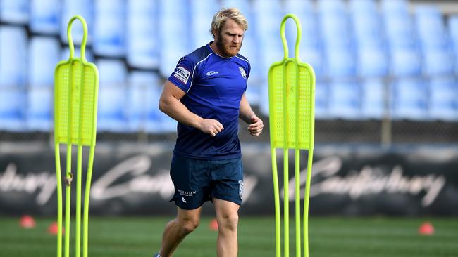 Bulldogs veteran Aiden Tolman could be sidelined for a fortnight. Picture: AAP