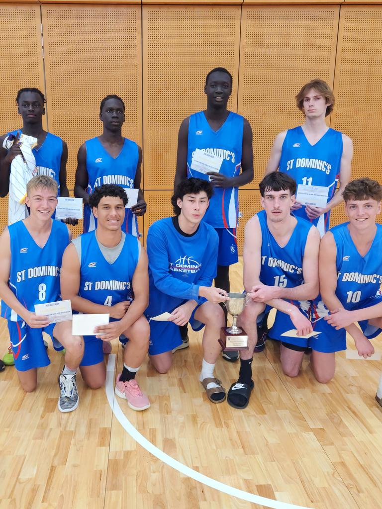 St Dominic's ahead of the Basketball Australia School Championships. Picture: Supplied