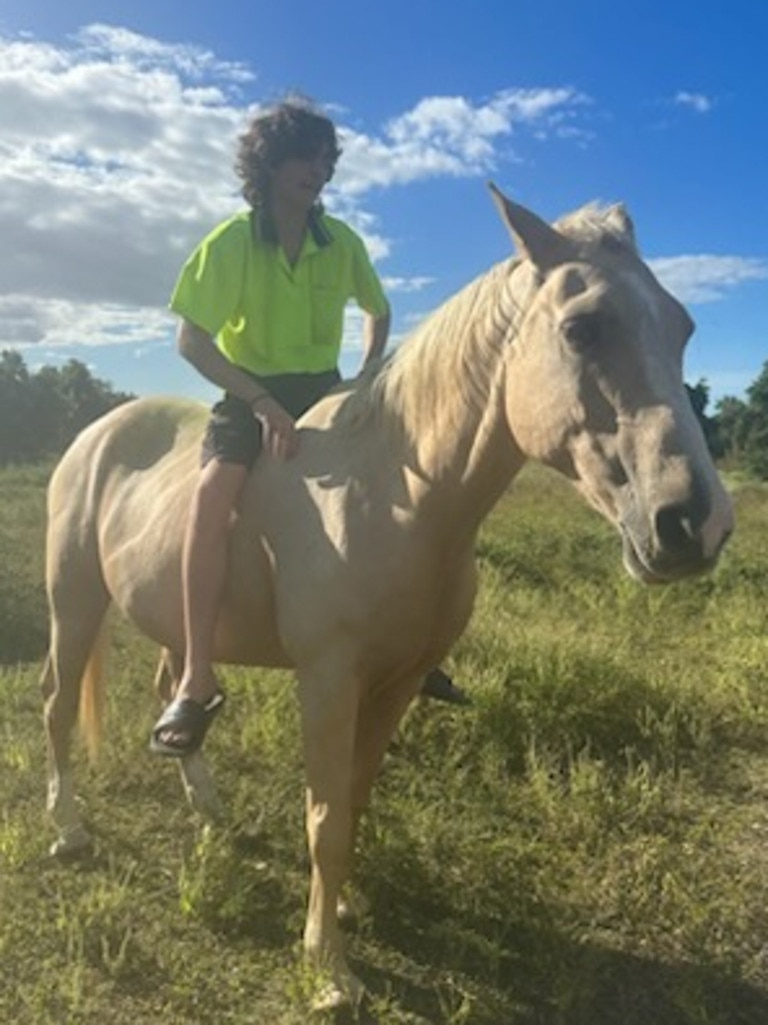 Ben Stonehouse and horse Turbo. Picture: Supplied