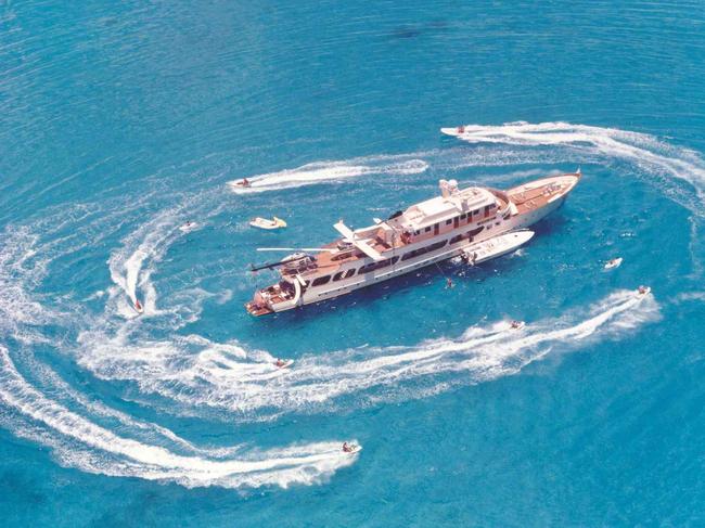 Belfort sank his 50m motor yacht, complete with seaplane and helicopter, after overruling the captain and taking it into a Mediterranean storm.