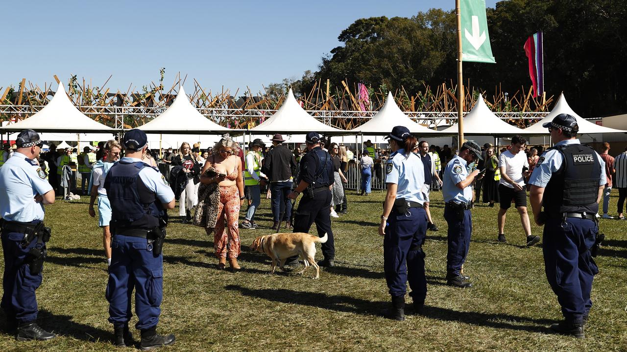 Police will maintain a strong presence throughout the event. Picture: Mark Metcalfe/Getty Images