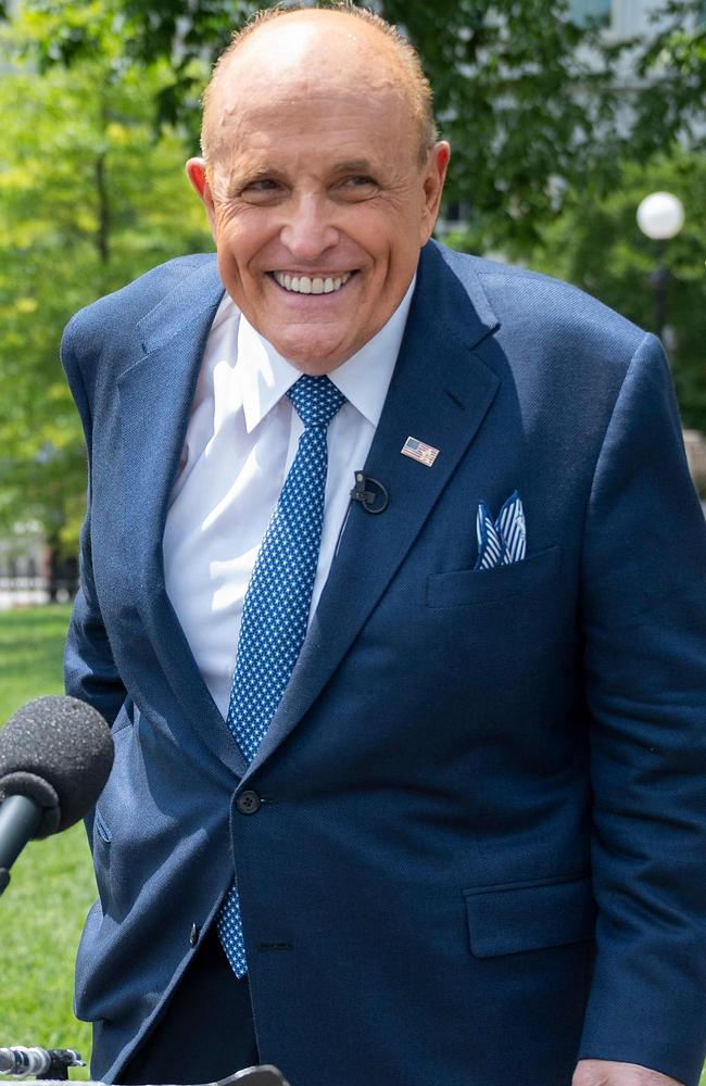 Rudy Giuliani, attorney for US President Donald Trump. Picture: AFP