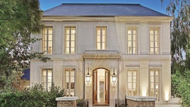 Calombaris’s Toorak mansion.