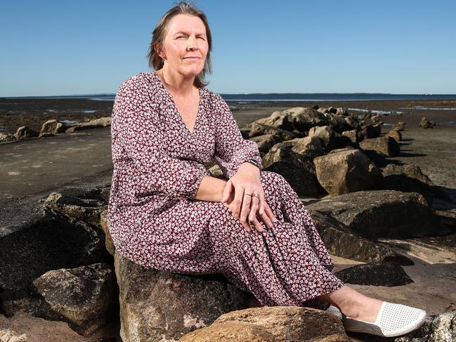 Kylie Catt of West Manly suffered a heart attack at the age of 48 and wants to warn others it can happen to anyone. Picture: Zak Simmonds