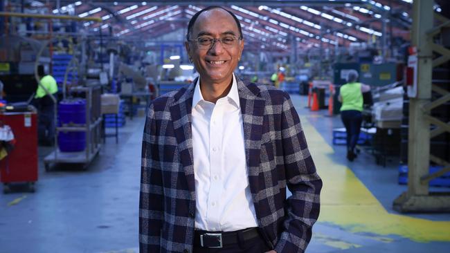 Pact Group managing director Sanjay Dayal at their Villawood operations.