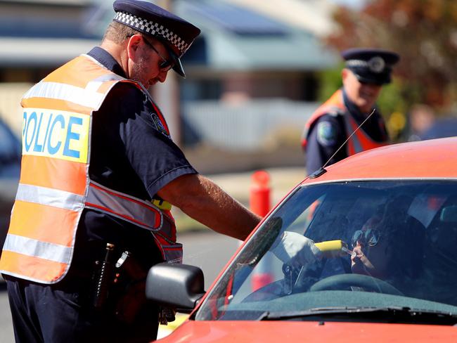 Static random breath tests in SA were suspended in response to the pandemic. Picture Simon Cross