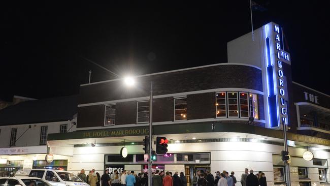 Landmark watering hole ... Newtown’s Marlborough Bar. Picture: Gordon McComiskie