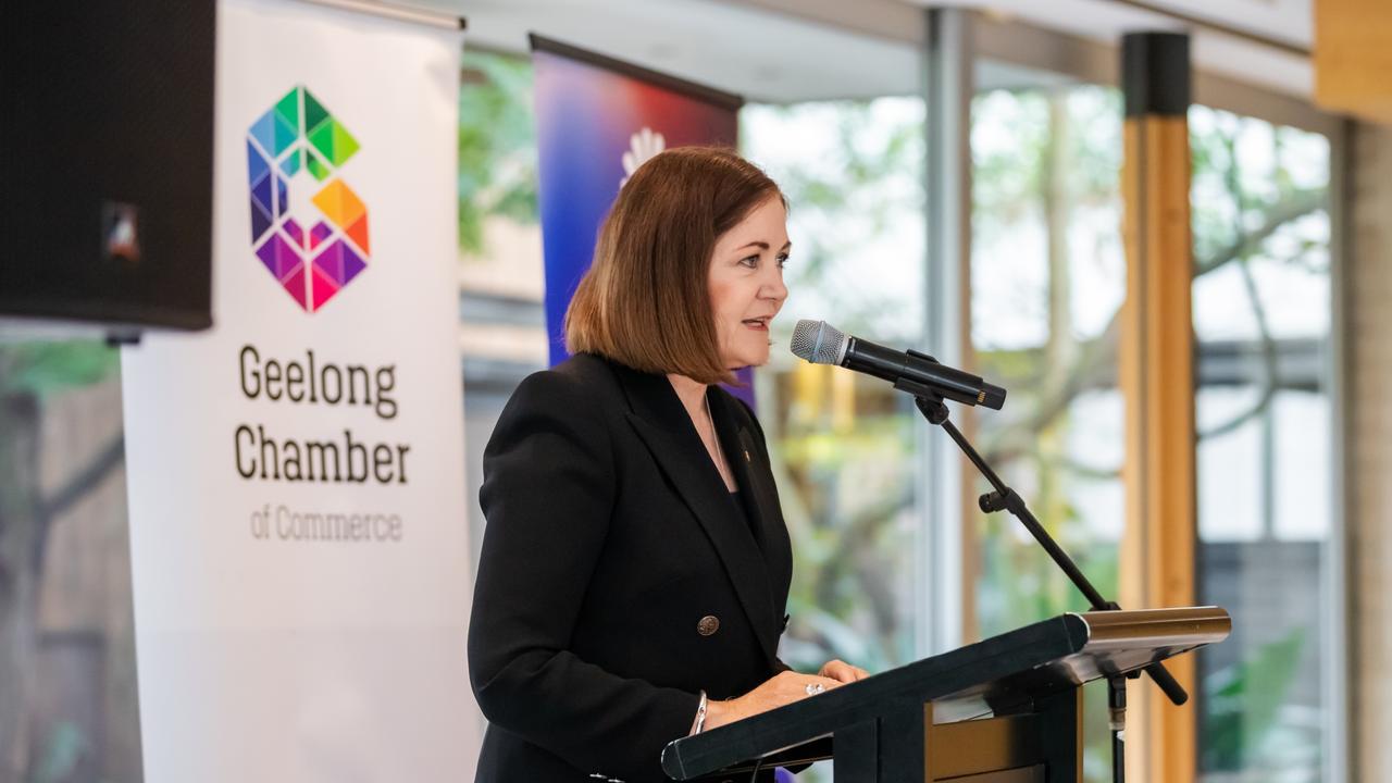 Sarah Henderson wasn’t keen to talk last week. Picture: Lauren Naree.