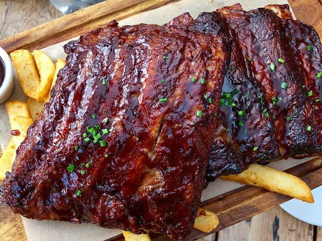 The ribs at Harbour Bar and Kitchen. Picture: Supplied