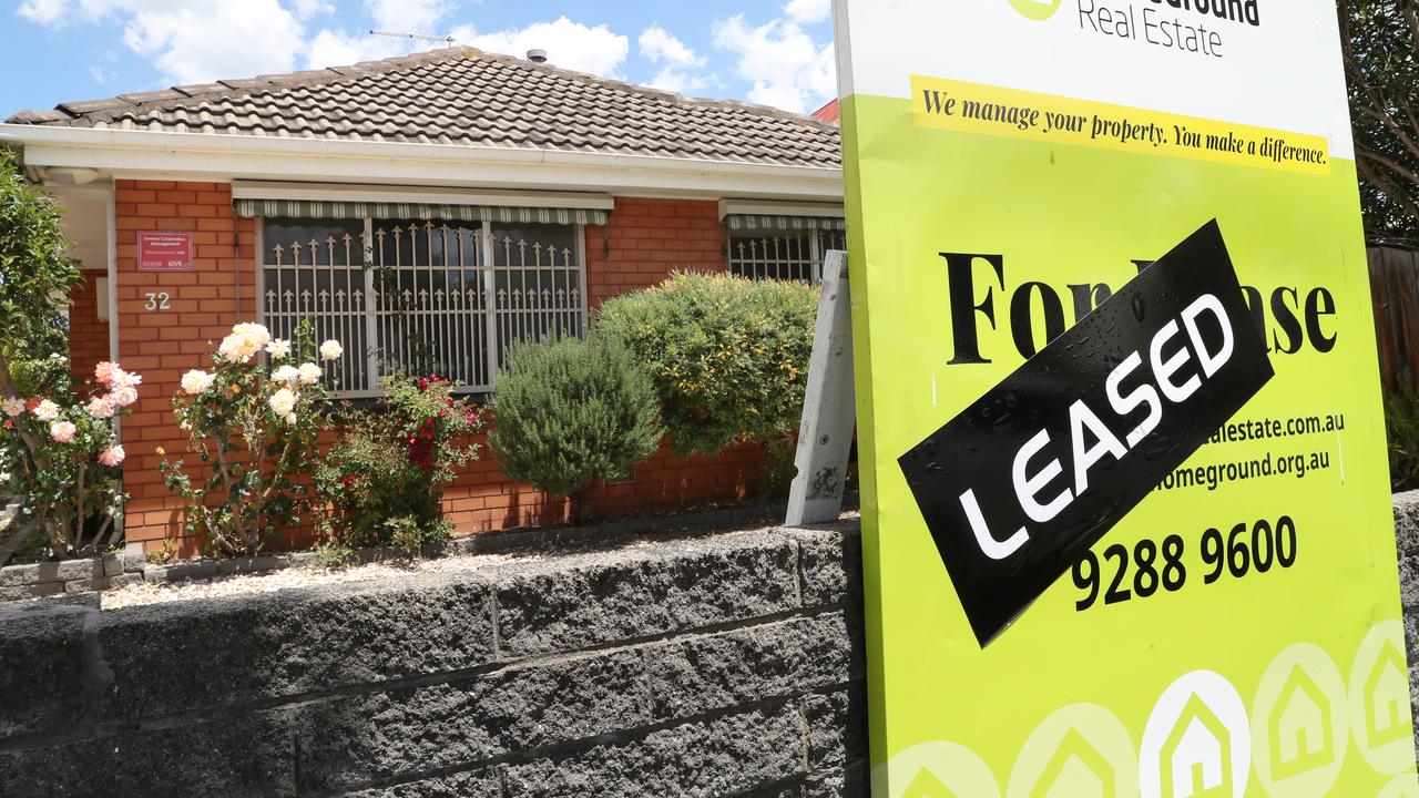 Rental prices have surged while house prices have declined. Picture: NCA NewsWire / David Crosling