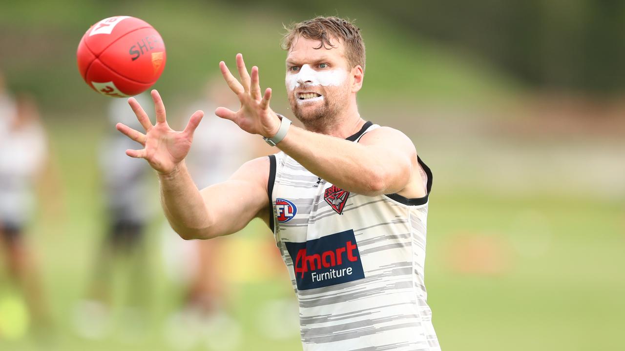 Jake Stringer has had an excellent pre-season with the Bombers. Picture: Chris Hyde