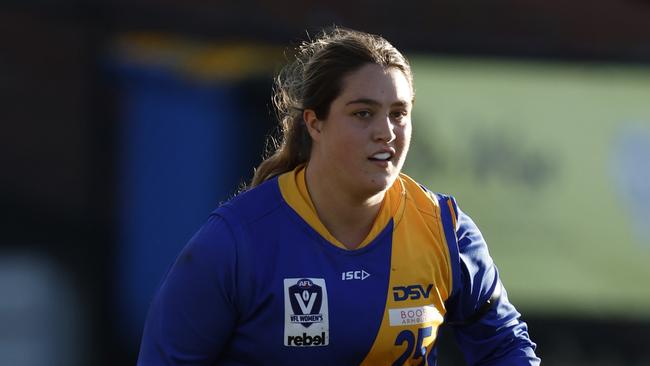 Sharnie Whiting led Williamstown’s goalkicking. (Photo by Darrian Traynor/AFL Photos)