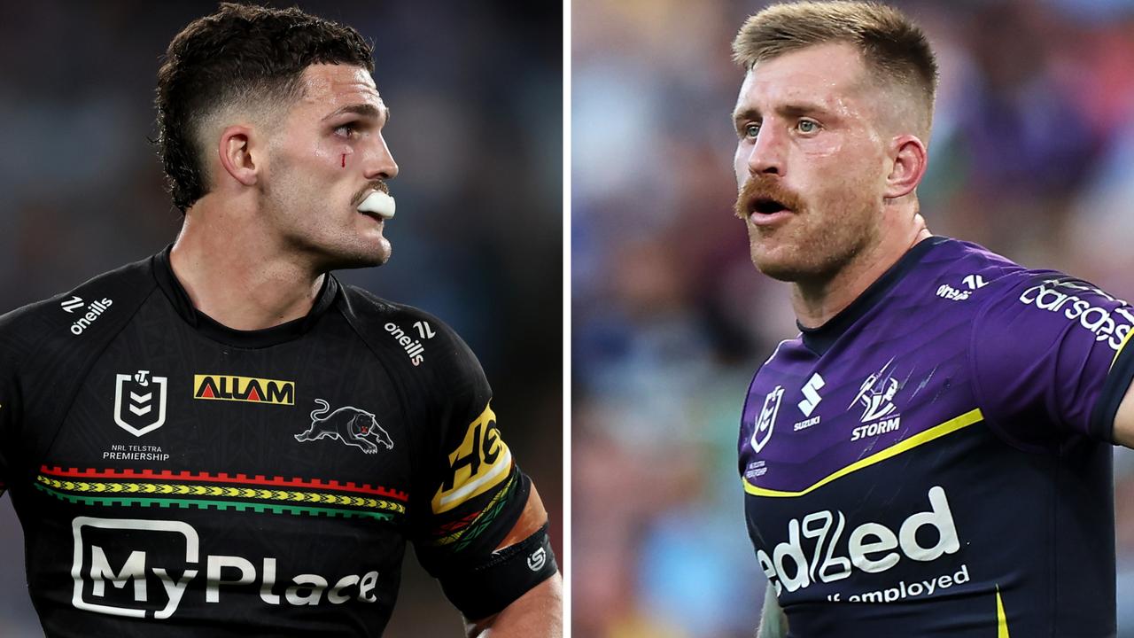 Nathan Cleary and Cam Munster