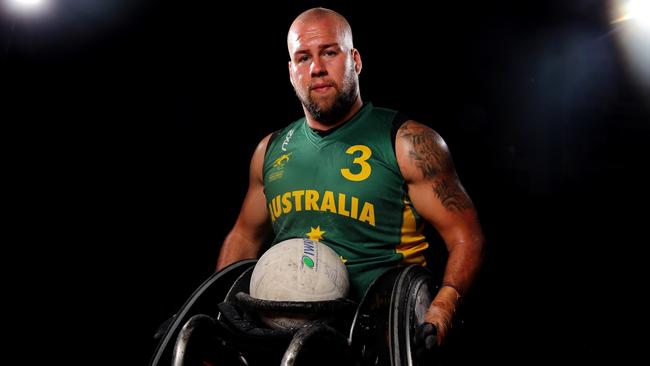 Ryley Batt likes the name Murderball ... “it sounds a lot more appealing to me.” Picture: Nathan Edwards