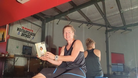 Personal trainer in Alice Springs Bae Hooper has opened her own studio, Maet Studio.