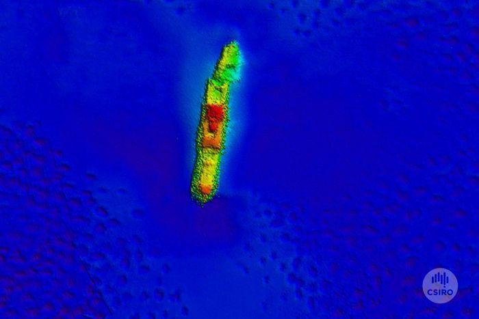 Australian Ship Found 74 Years After Sinking in Japanese Airstrikes. Credit - CSIRO Marine National Facility via Storyful