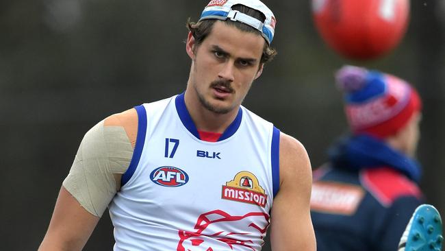 Tom Boyd is back for his first AFL game since Round 4. Picture: Jay Town