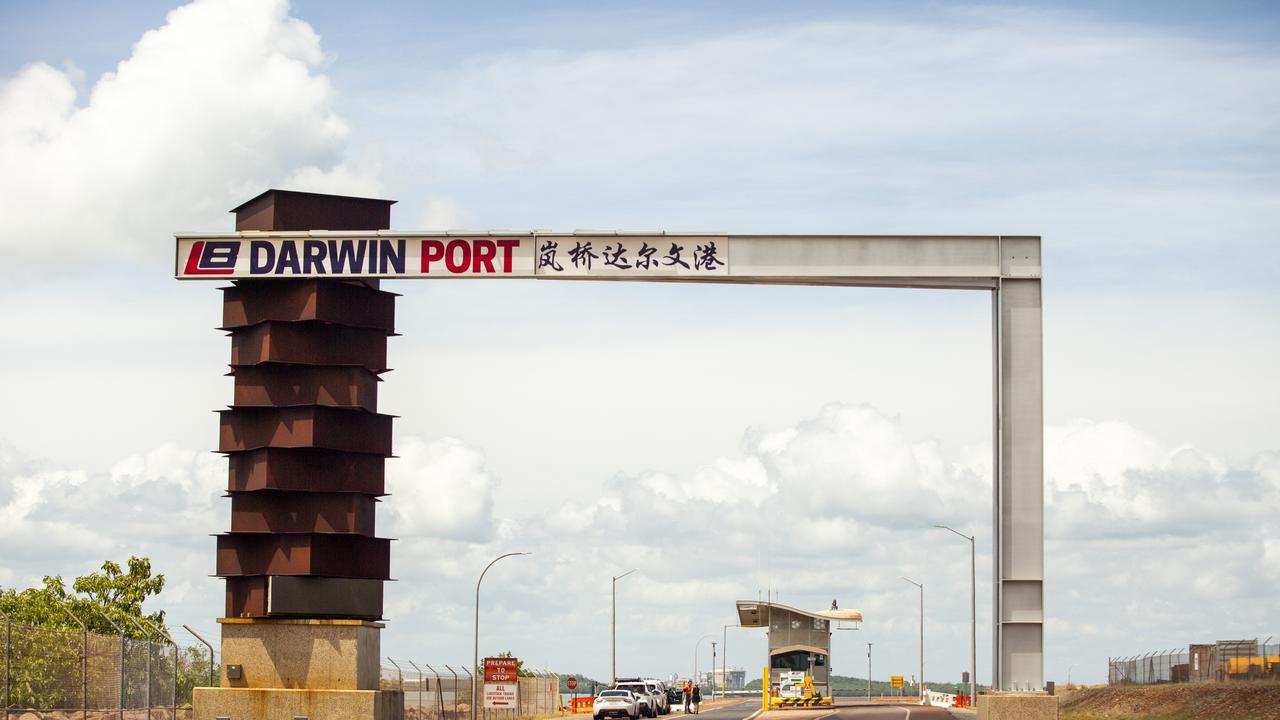 Port of Darwin entrance. Picture: Floss Adams