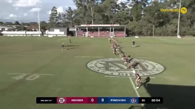 Replay: Marsden SHS v Ipswich SHS - Walters Cup Round 6