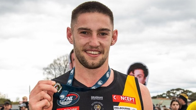 Ben De Bolfo named the grand final medallist. Picture: Field of View Photography